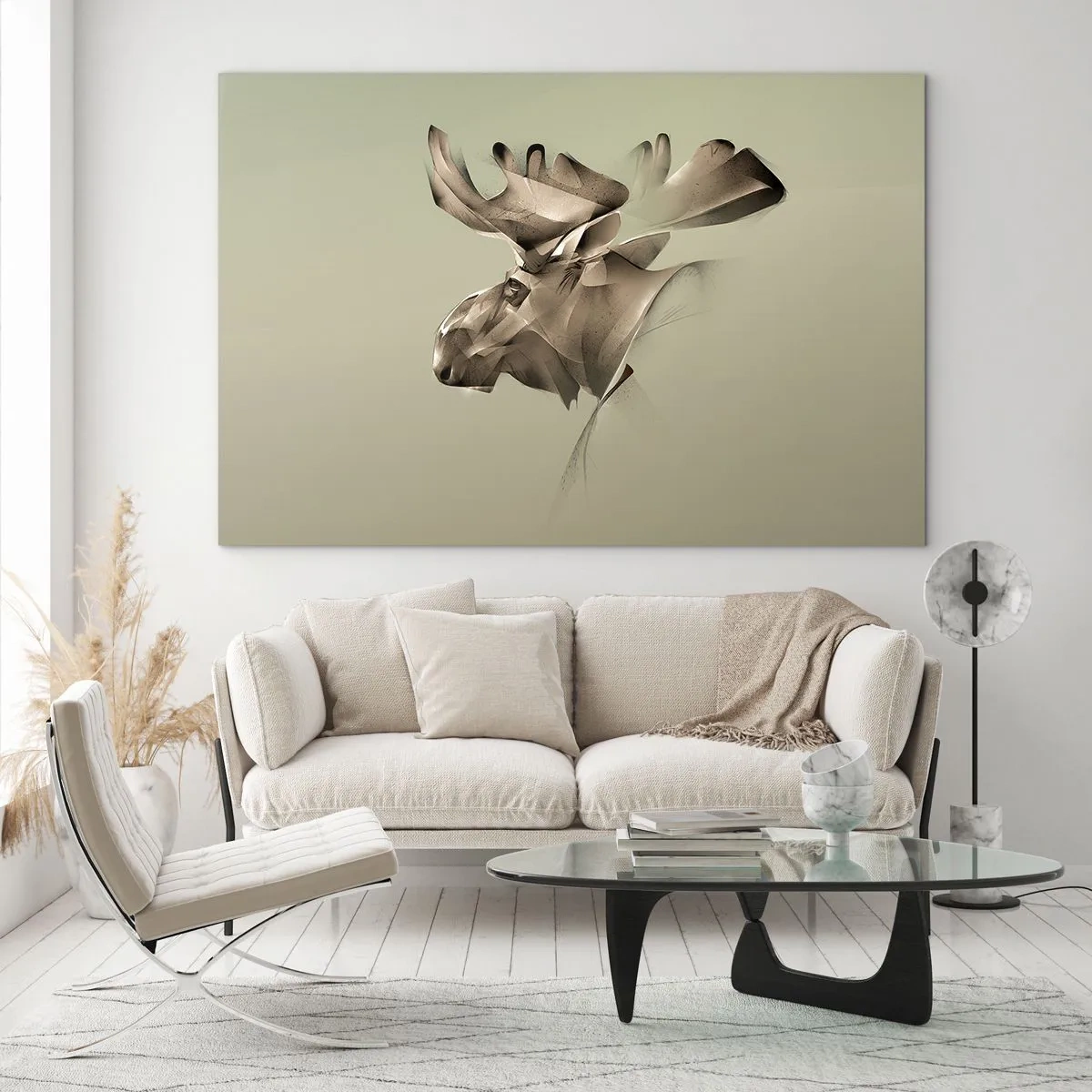 Obraz na skle - Jemná síla klidu - 120x80 cm