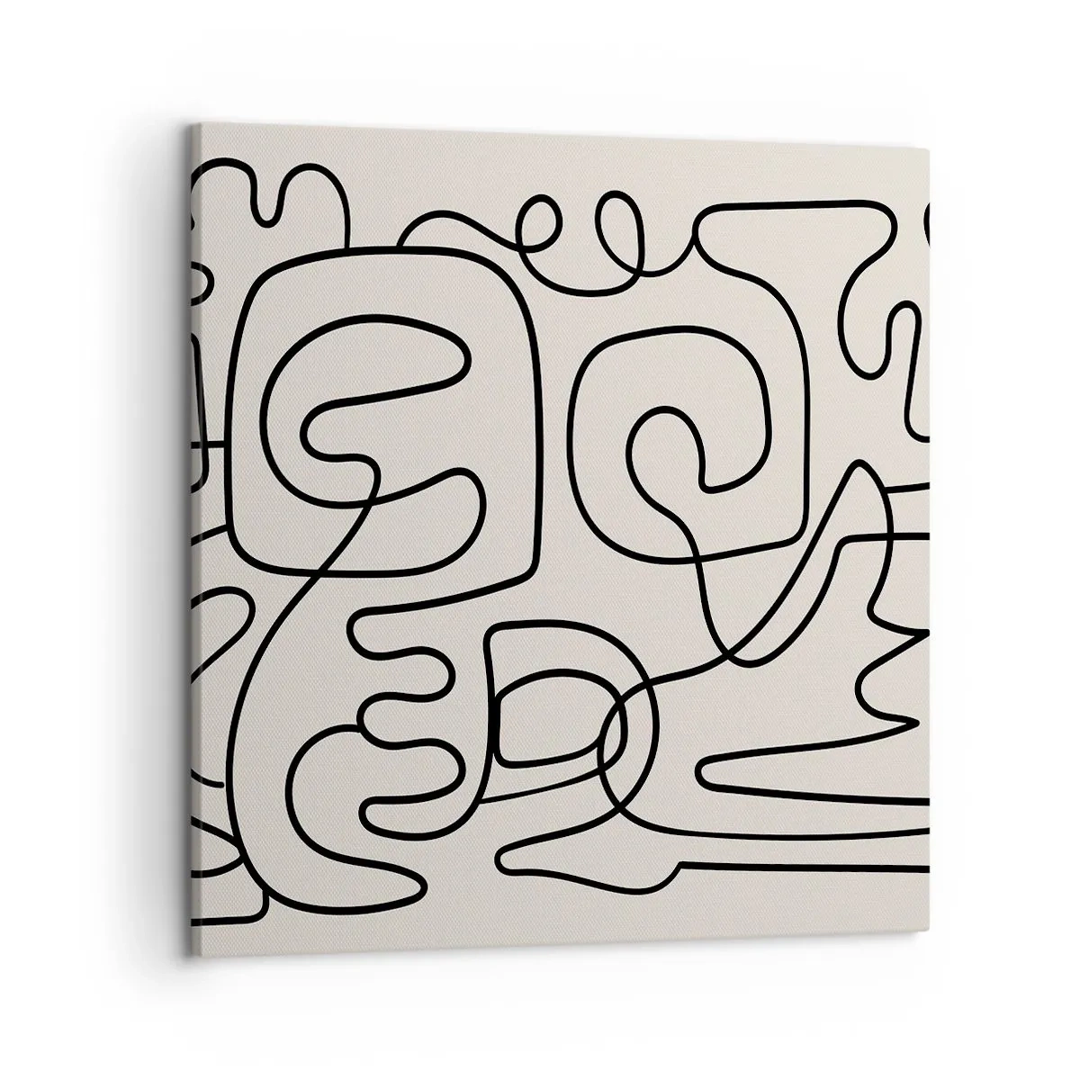 Obraz na plátně - Podle stopy - 50x50 cm