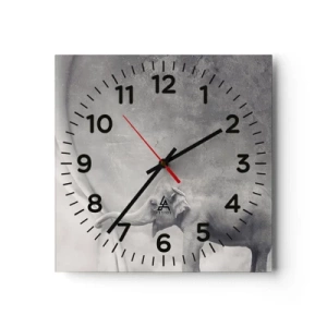 Nástěnné hodiny - Odhalit tajemství - 30x30 cm