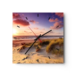 Nástěnné hodiny - Už v létě voní vzduch - 40x40 cm