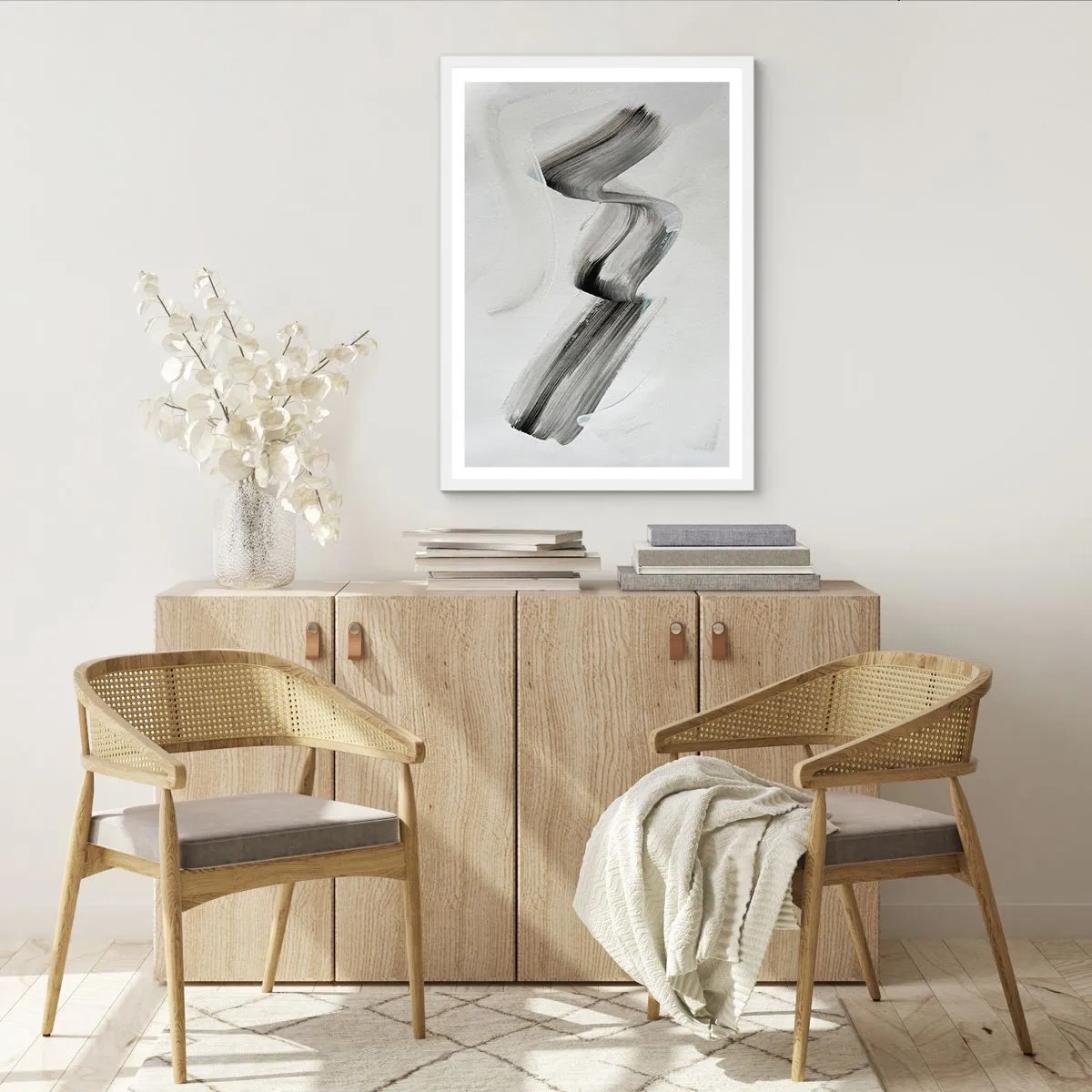 Plakát v bílém rámu - Jen tak pro radost - 61x91 cm