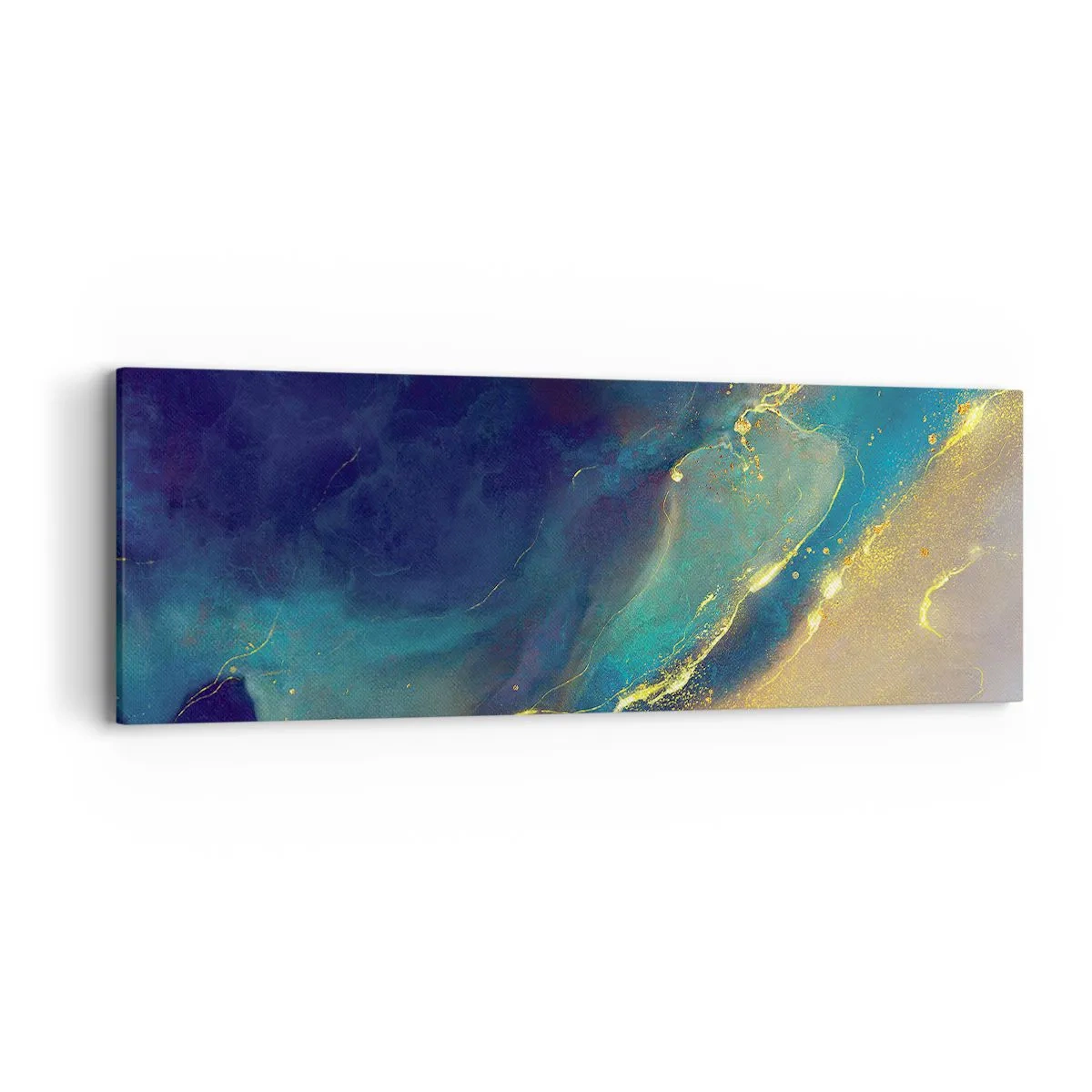 Obraz na plátně - Zlatý močál - 90x30 cm