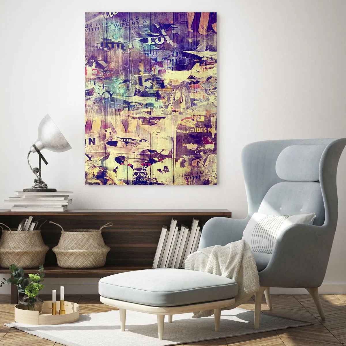 Obraz na skle - A tohle zůstane - 50x70 cm