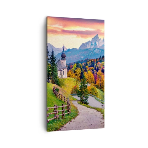 Obraz na plátně - Naprosto ideální krajina - 45x80 cm