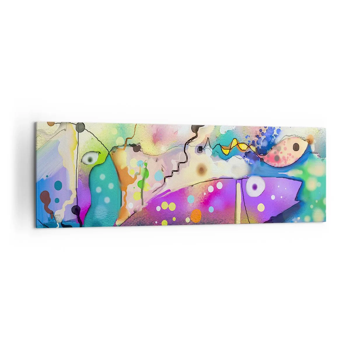 Obraz na plátně - Chybí slova! - 160x50 cm