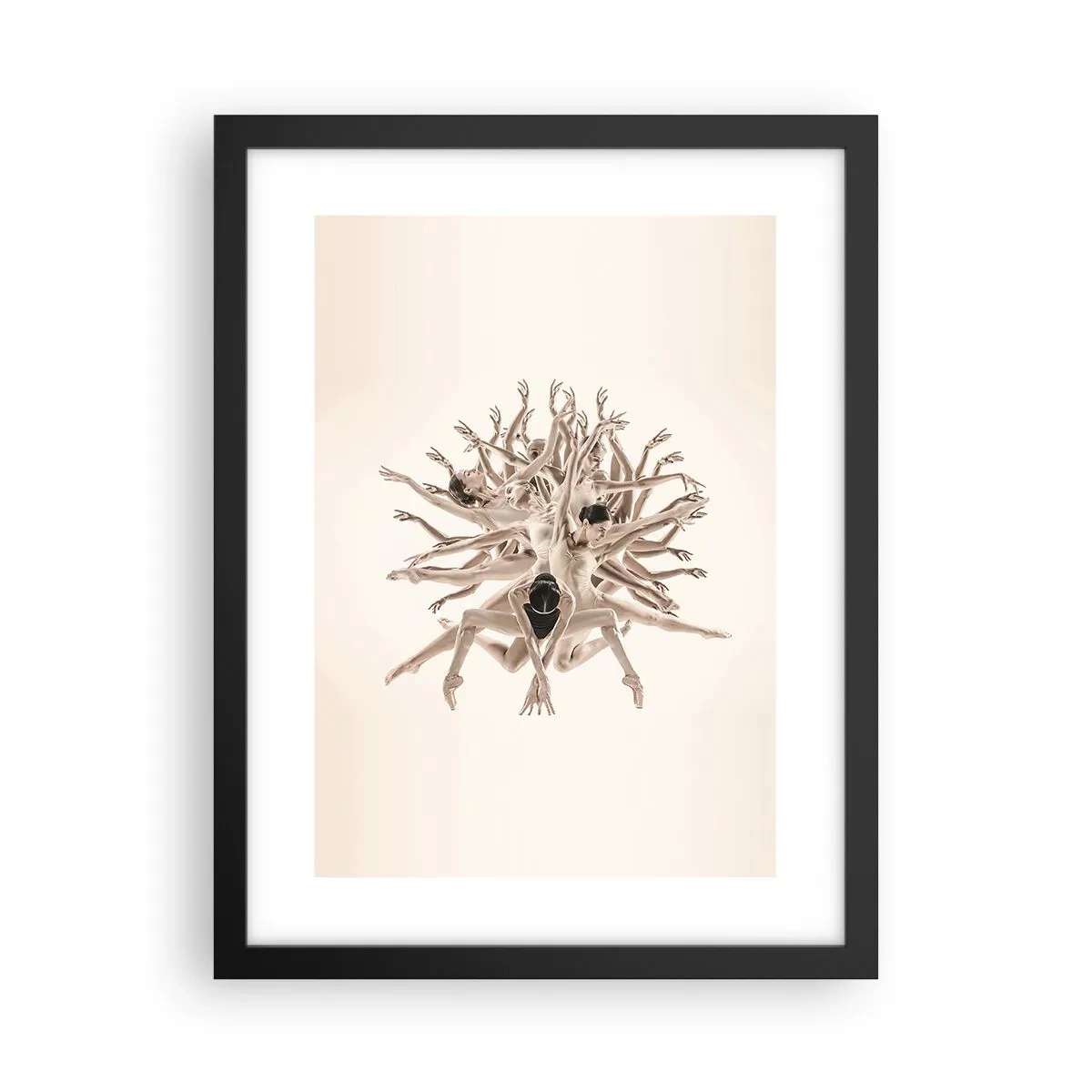 Plakát v černém rámu - Rozkvět v tanci - 30x40 cm