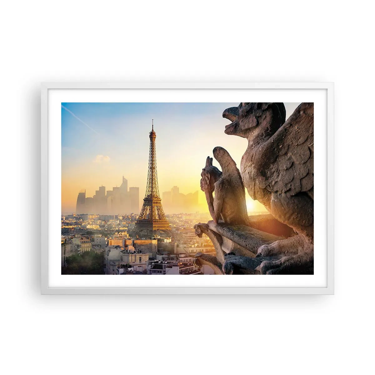 Plakát v bílém rámu - Hodně se změnilo… - 70x50 cm