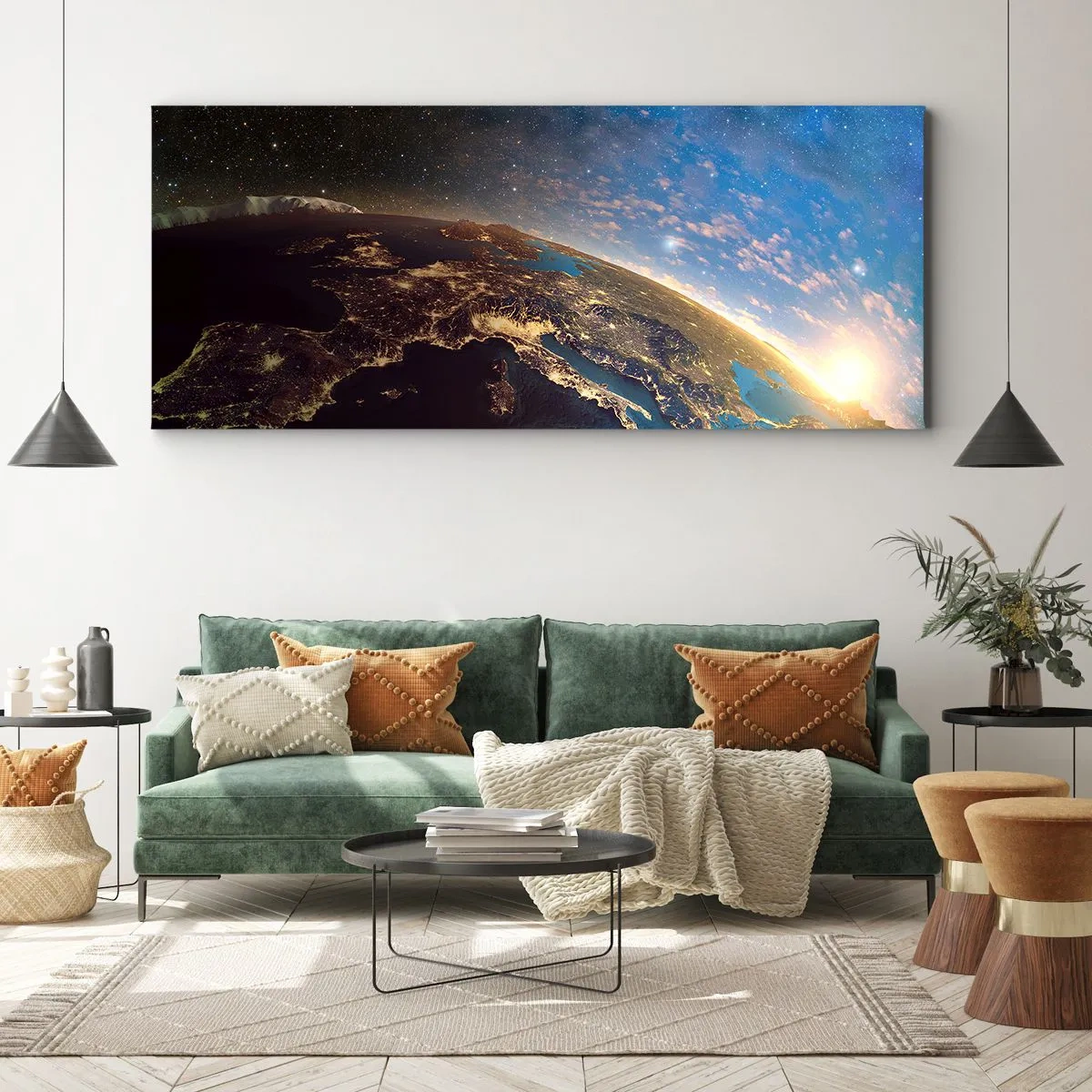 Obraz na plátně - Podívejme se na sebe s odstupem - 100x40 cm