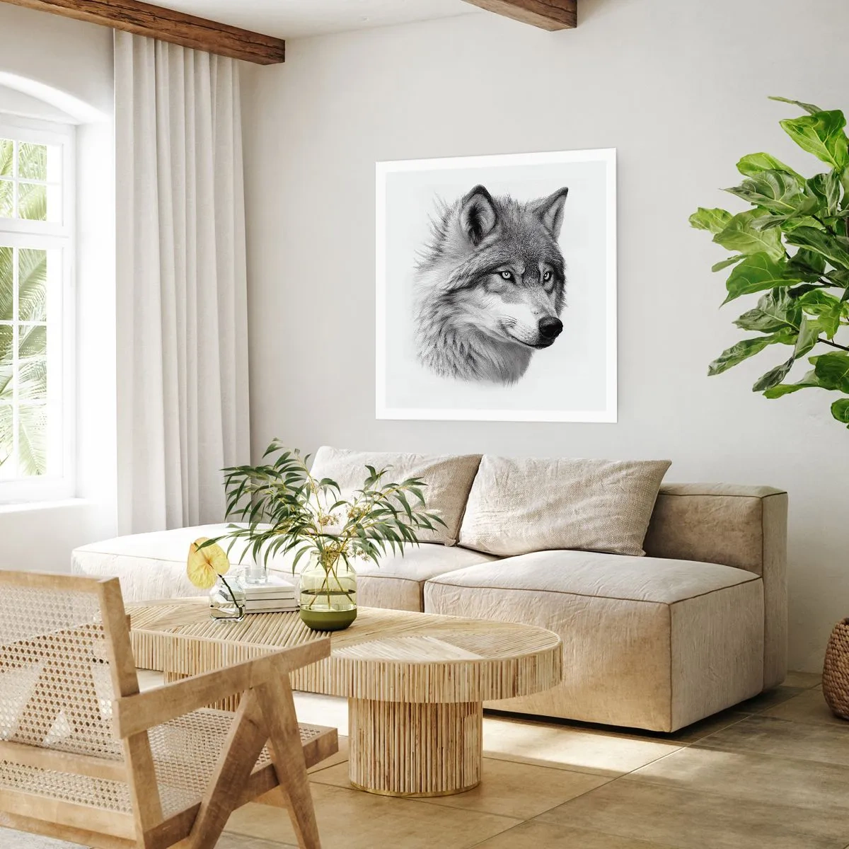 Plakát - Alfa – bezpochybně - 50x50 cm