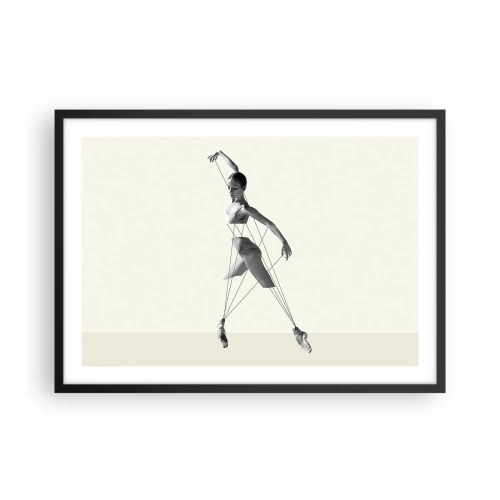 Plakát v černém rámu - V divadle světa - 70x50 cm