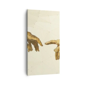 Obraz na plátně - Božská geometrie - 55x100 cm