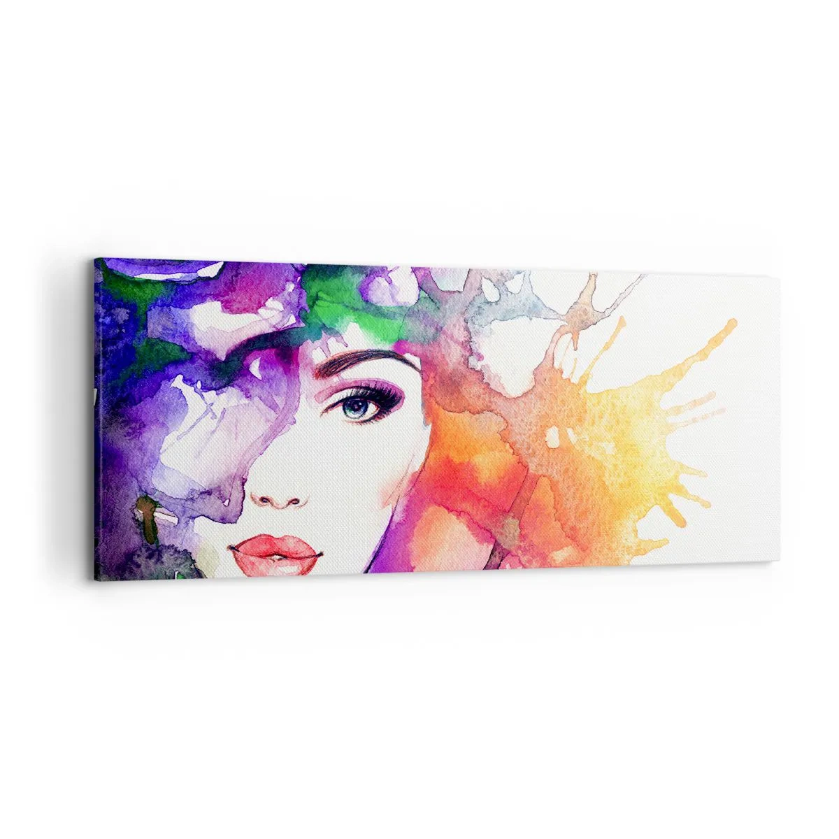 Obraz na plátně - S hlavou v oblacích - 120x50 cm