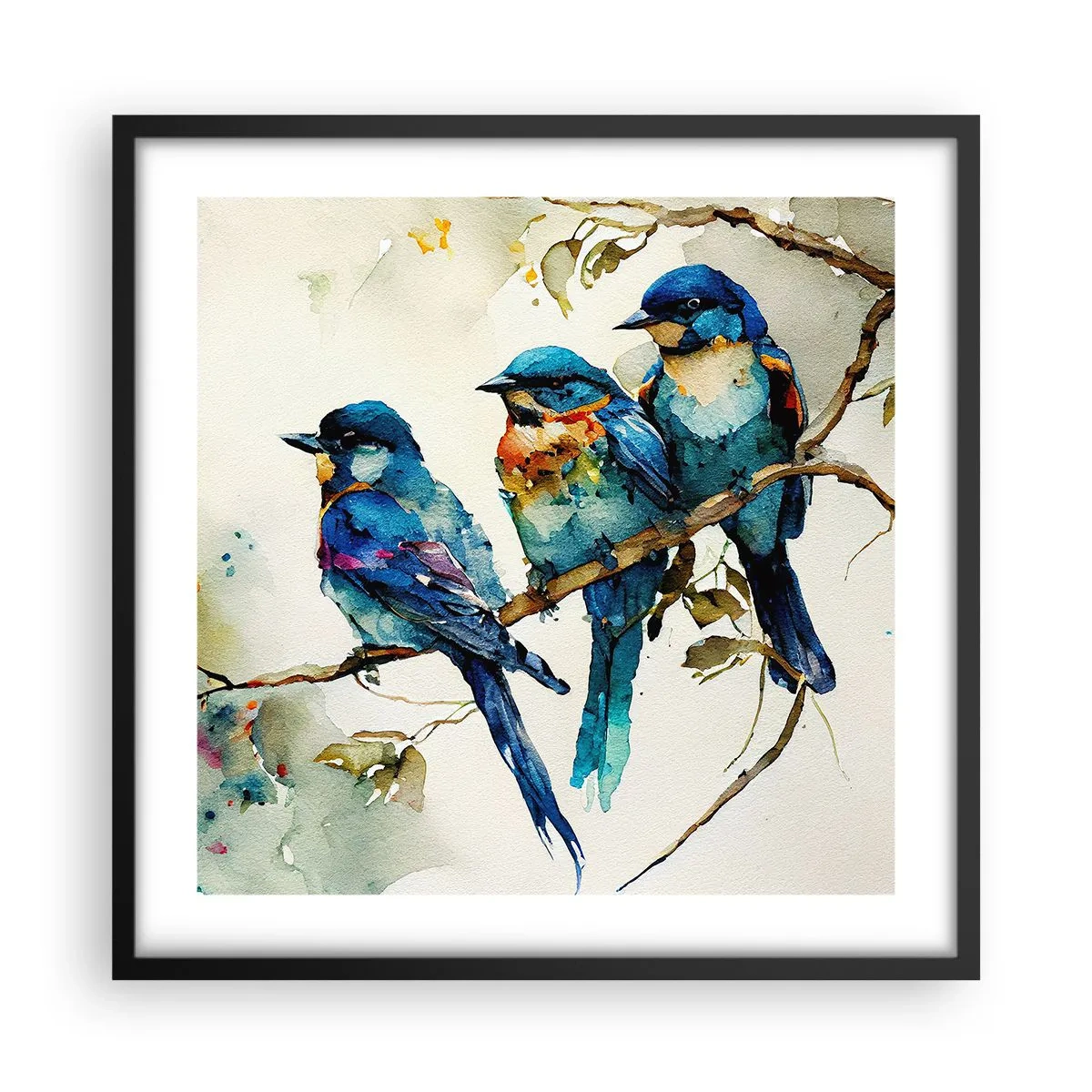 Plakát v černém rámu - Urazil se? - 50x50 cm