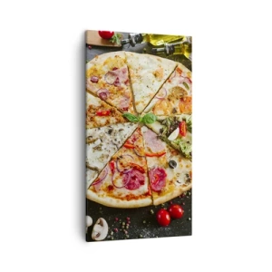 Obraz na plátně - Vějíř chutí - 45x80 cm