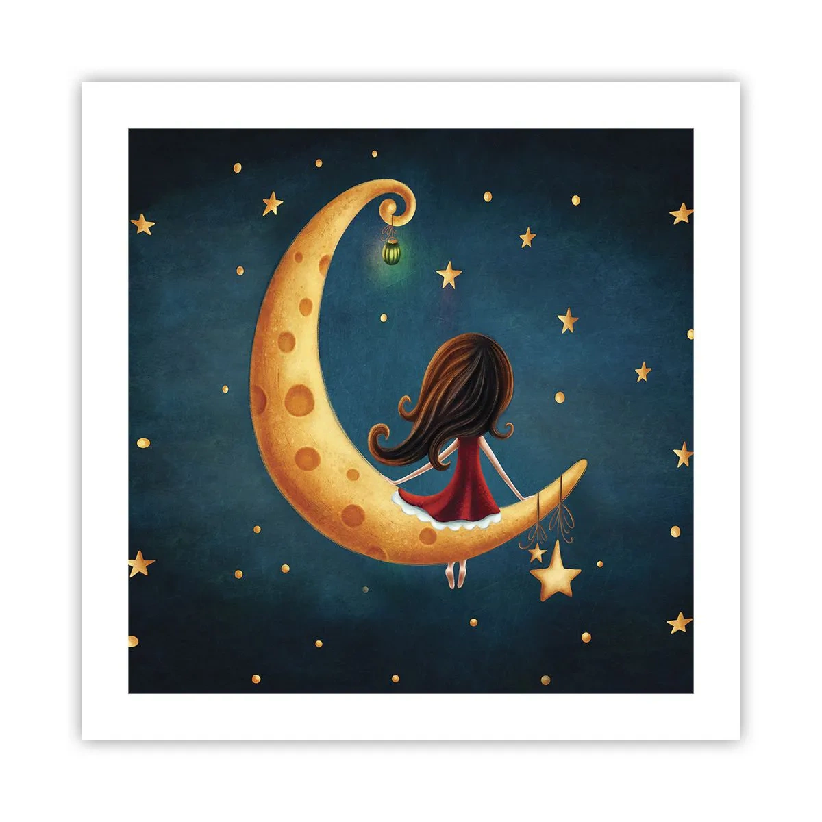 Plakát - Kdysi dávno… - 50x50 cm