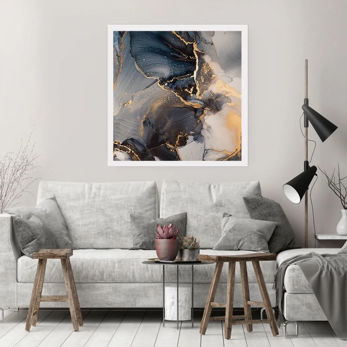 Plakát - Život kamene - 60x60 cm