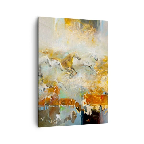 Obraz na plátně - Cválá světlem - 50x70 cm