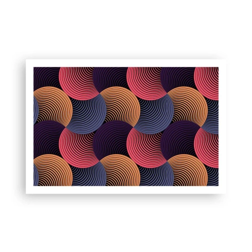 Plakát - V kruhovém rytmu - 91x61 cm