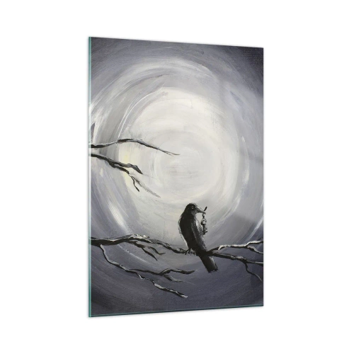 Obraz na skle - Klíč k tajemství noci - 50x70 cm