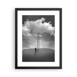 Plakát v černém rámu - Všechno je možné - 30x40 cm