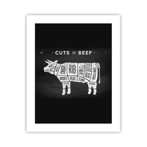 Plakát - Slabikář řezníka - 40x50 cm