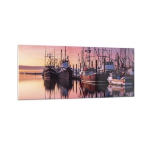 Obraz na skle - Před dalším dnem - 100x40 cm