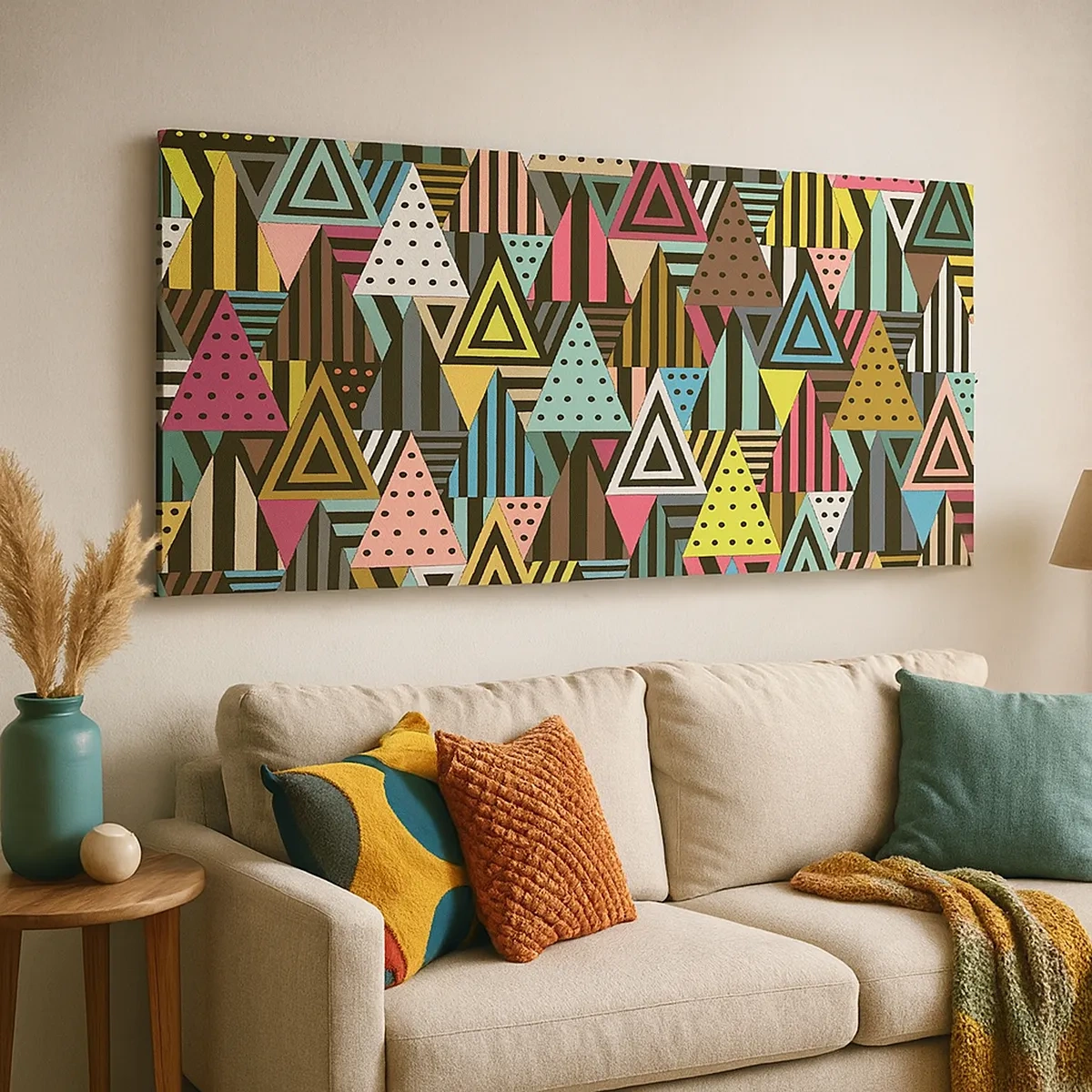 Obraz na plátně - V rytmu na tři - 30x30 cm