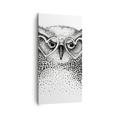 Obraz na plátně - Moudře a s láskou - 65x120 cm