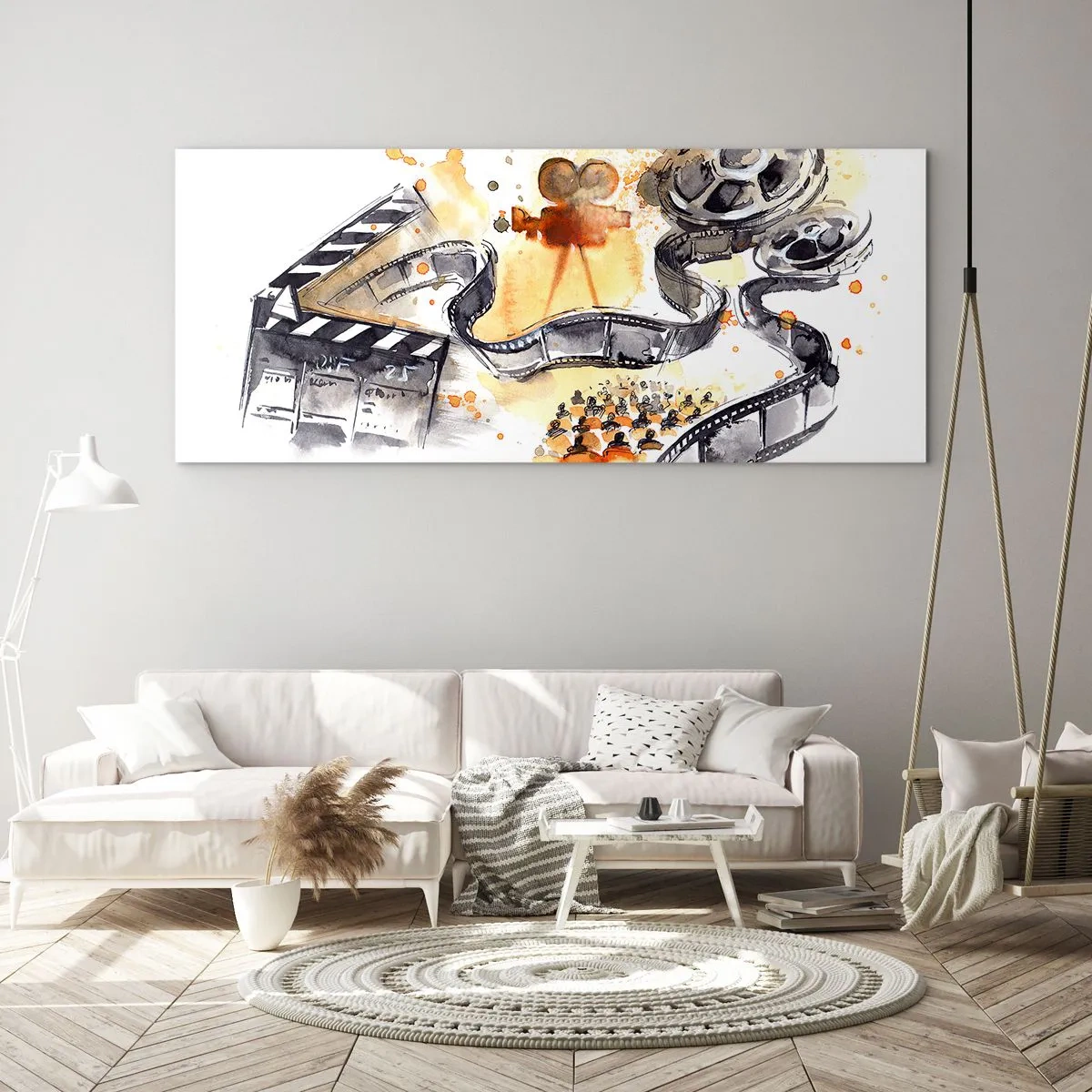 Obraz na skle - V krajině snů - 120x50 cm
