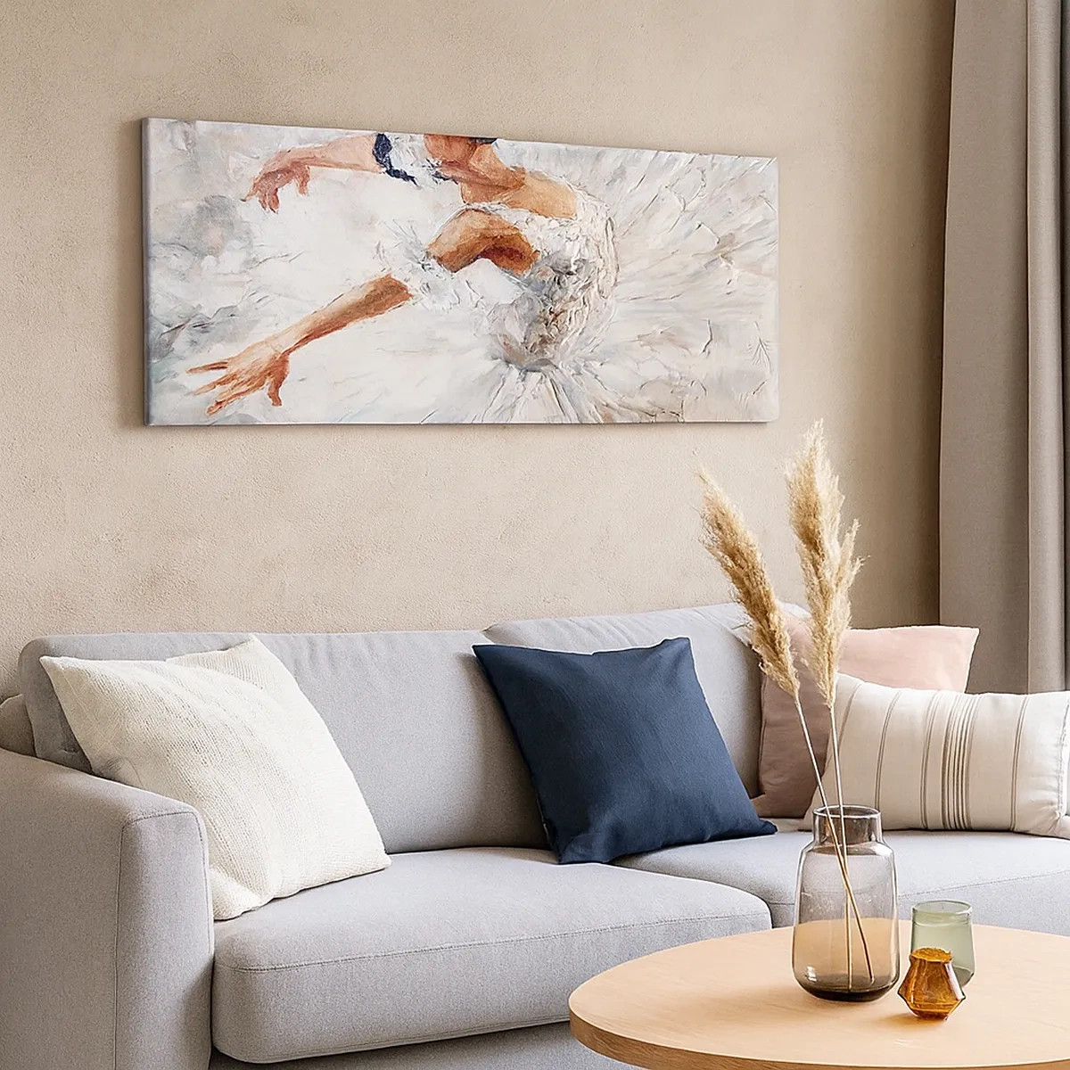 Obraz na plátně - Jemná a lehká jako tyl - 30x30 cm