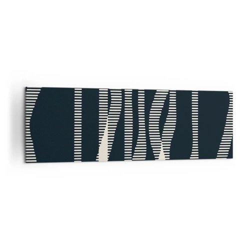 Obraz na plátně - Pokus o prolomení temnoty - 160x50 cm