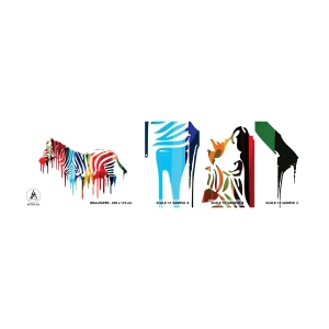 Fototapeta Vzorek Standard Eco - Nejenom černo-bílý - Abstrakce, Žebra, Grafika - 100x30 cm