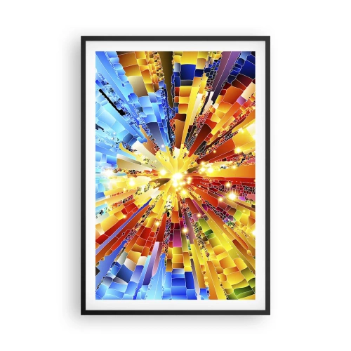 Plakát v černém rámu - In medias res - 61x91 cm