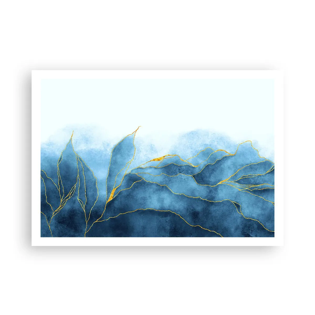 Plakát - Blankyt ve zlatě - 100x70 cm