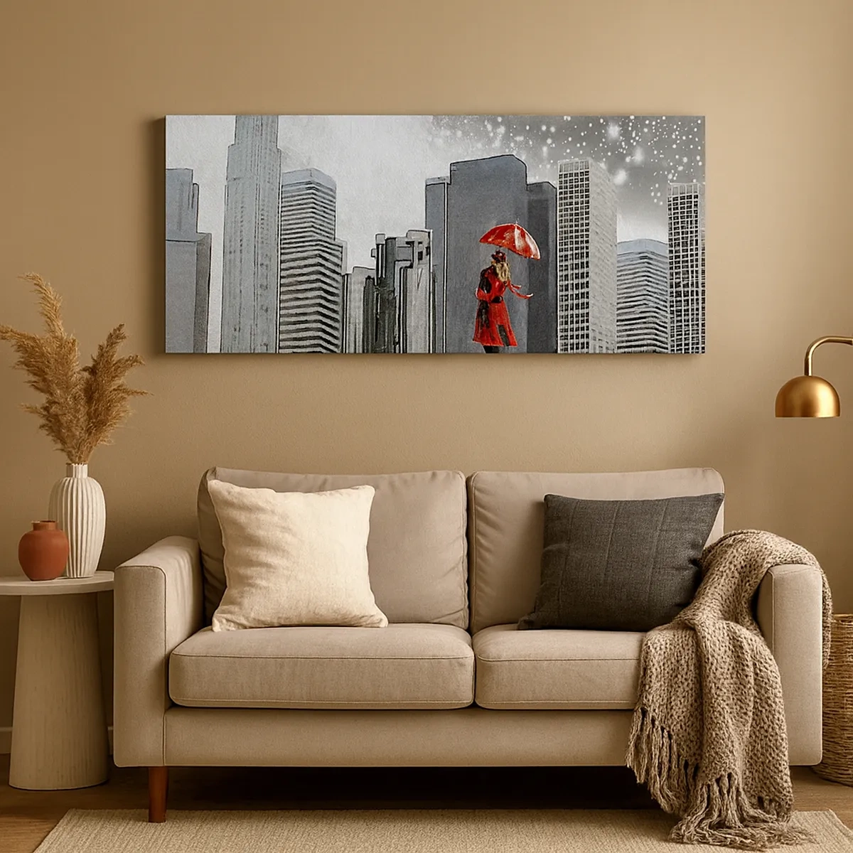 Obraz na plátně - Člověk není kámen - 30x30 cm