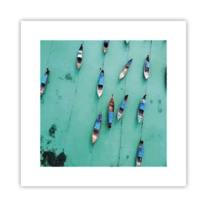 Plakát - V radostném očekávání - 30x30 cm