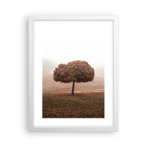 Plakát v bílém rámu - Po rušném létě - 30x40 cm