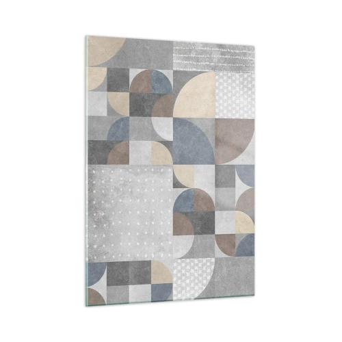 Obraz na skle - Keramická fantazie - 50x70 cm