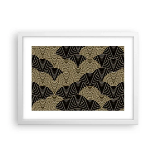 Plakát v bílém rámu - Jednota v mnohosti - 40x30 cm