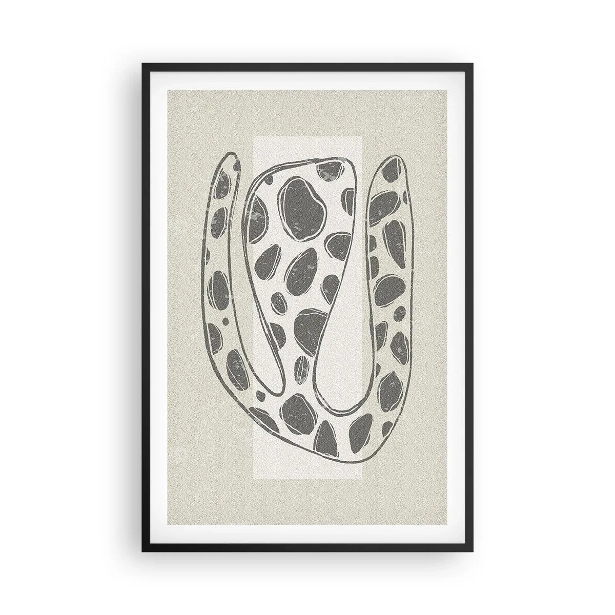 Plakát v černém rámu - Bizarní bytost - 61x91 cm