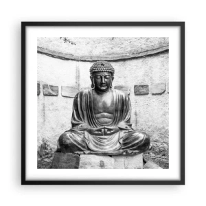 Plakát v černém rámu - U zdroje klidu - 50x50 cm