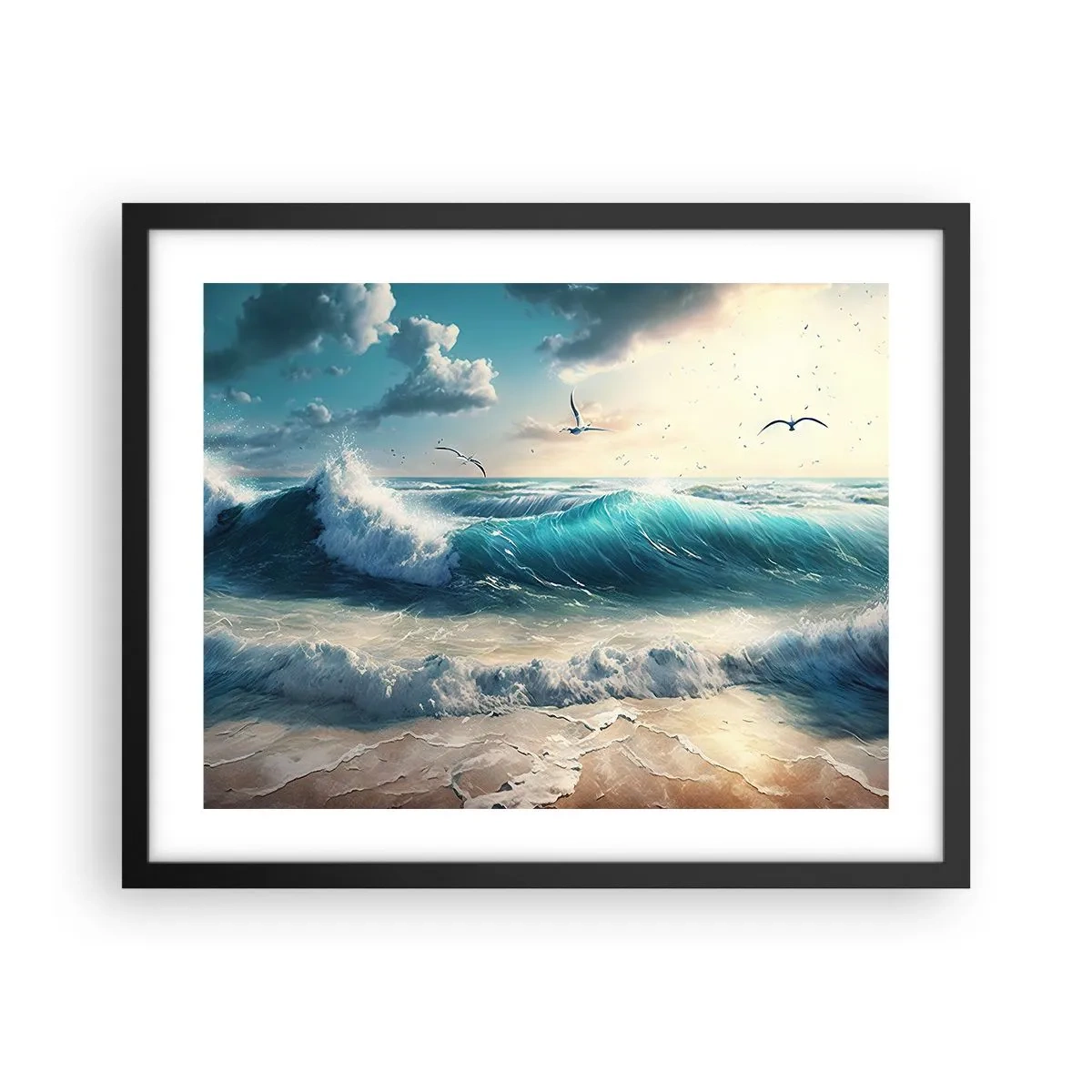 Plakát v černém rámu - Šustění jen pro tebe - 50x40 cm