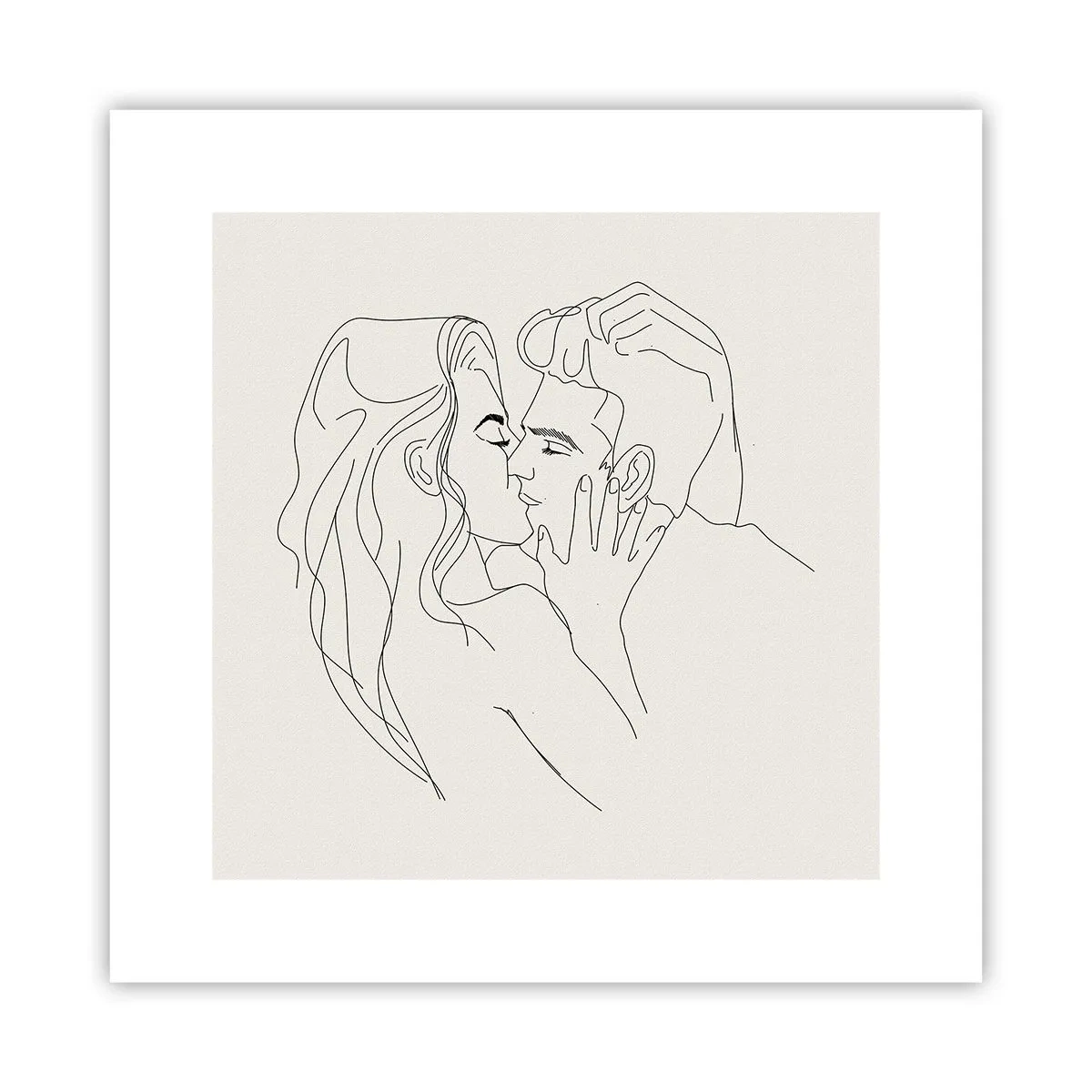 Plakát - Zamotaní citem - 30x30 cm