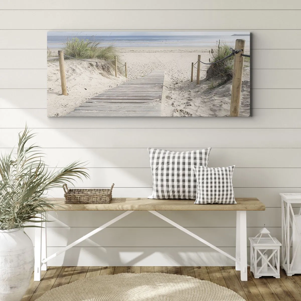 Obraz na plátně - Až k horizontu - 100x40 cm