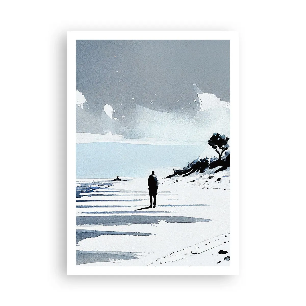 Plakát - O samotě - 70x100 cm