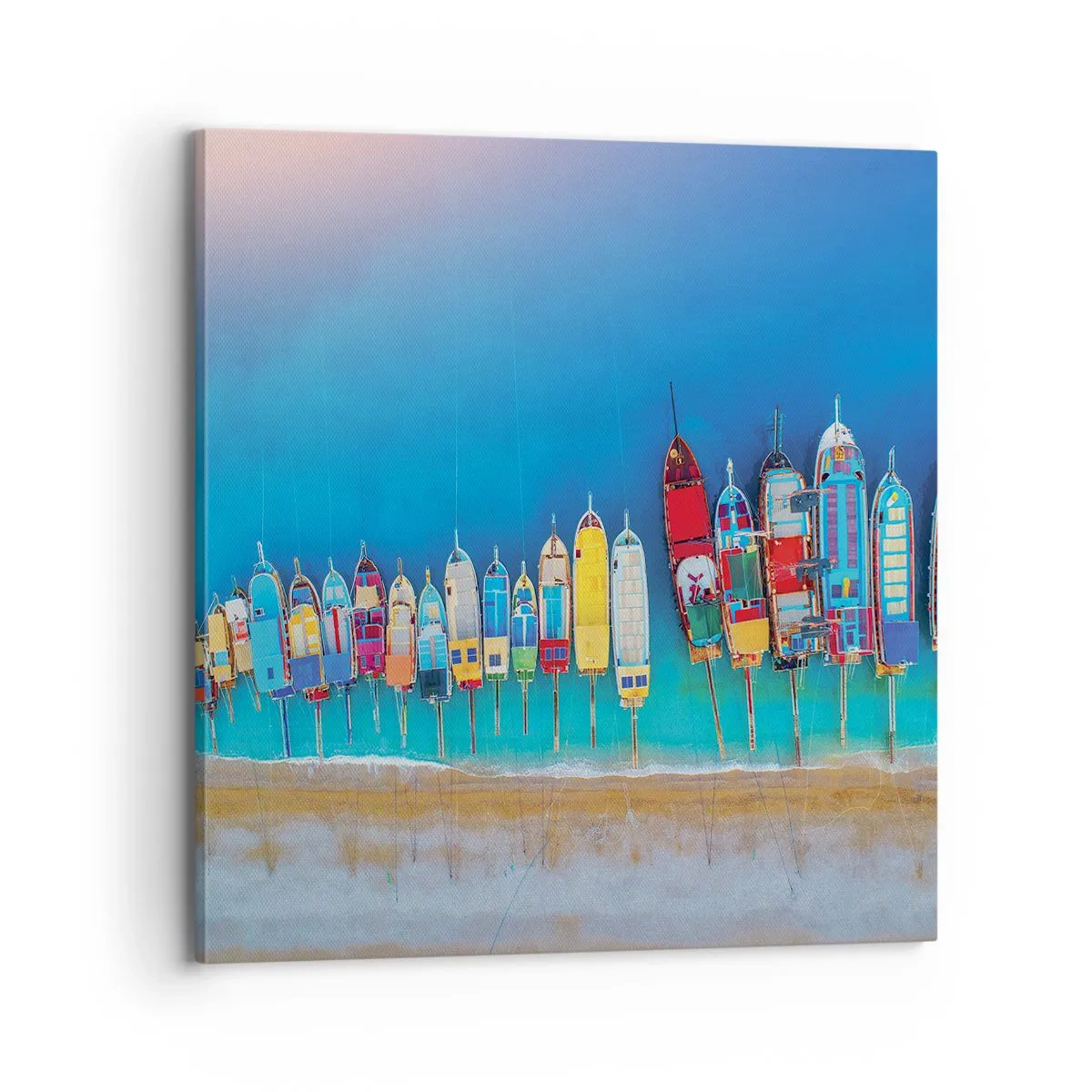 Obraz na plátně - Z ptačí perspektivy - 70x70 cm