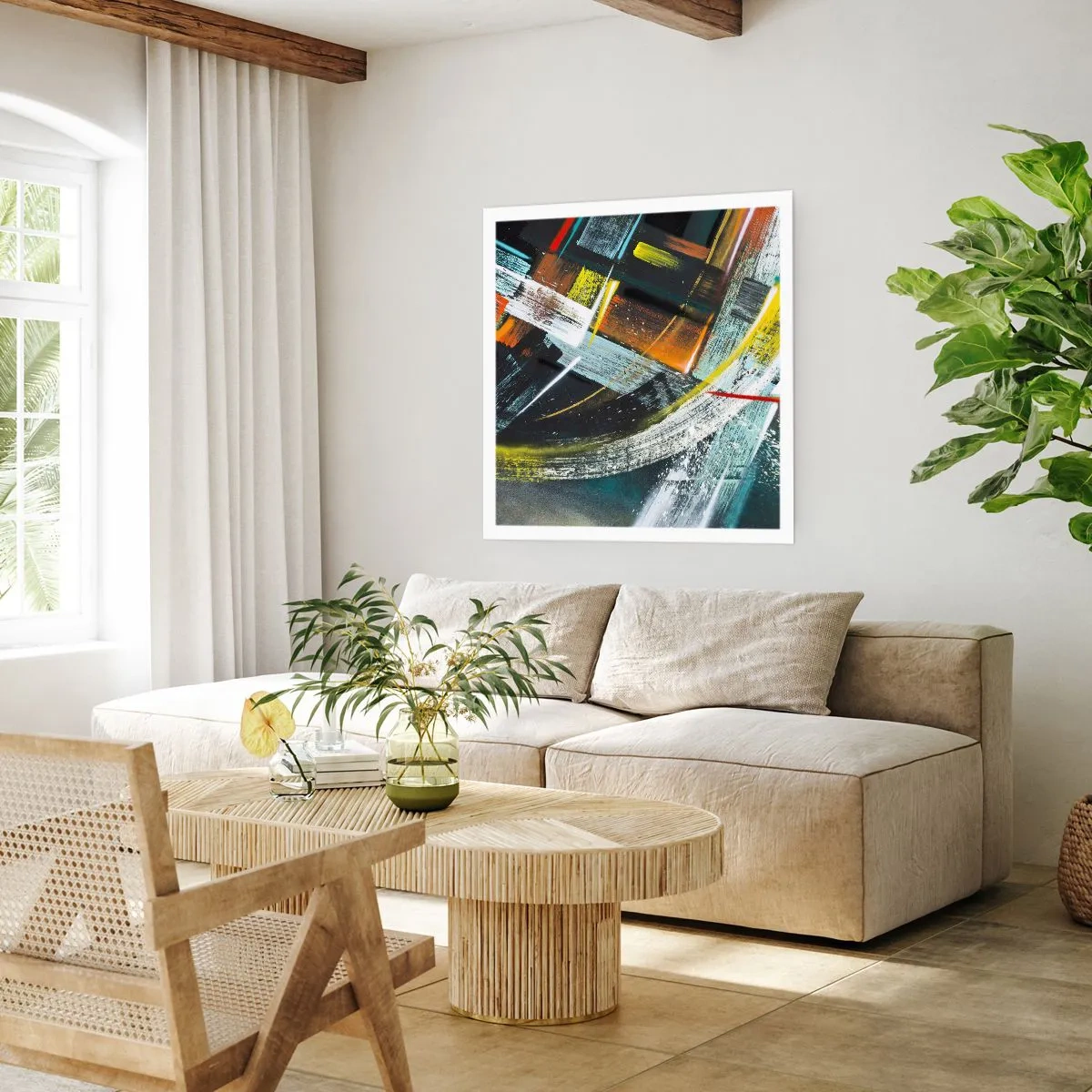 Plakát - Energie pohybu - 30x30 cm