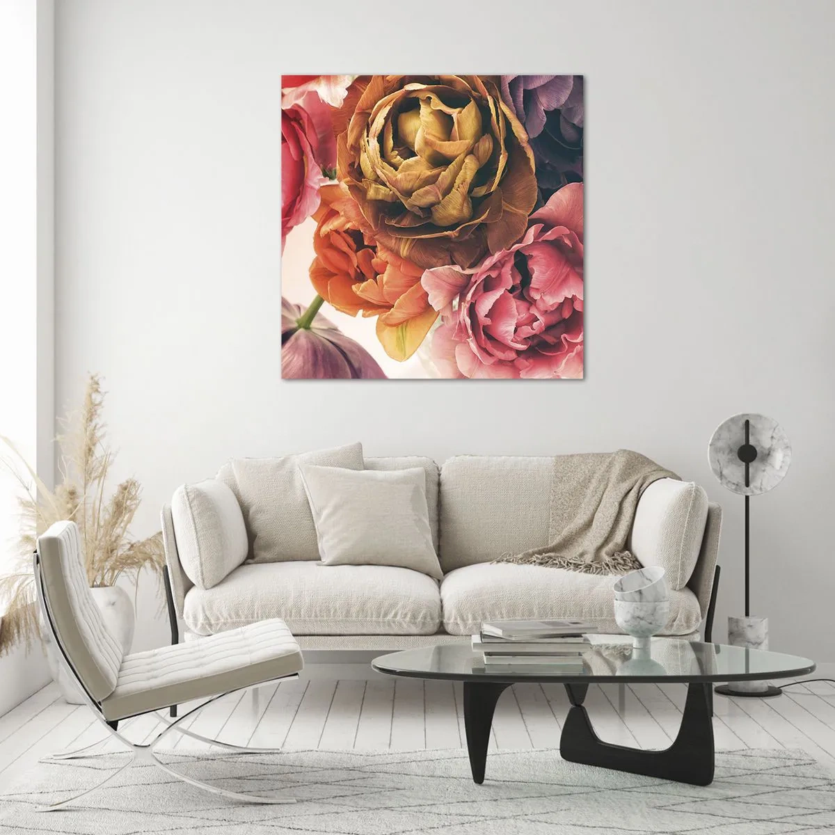 Obraz na skle - Oslava života - 70x70 cm