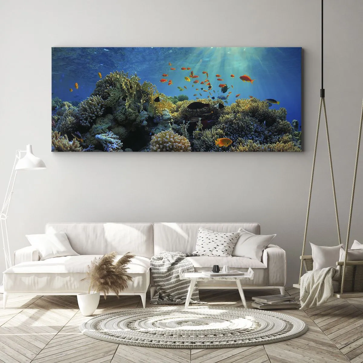 Obraz na plátně - Podvodní poklady - 120x50 cm