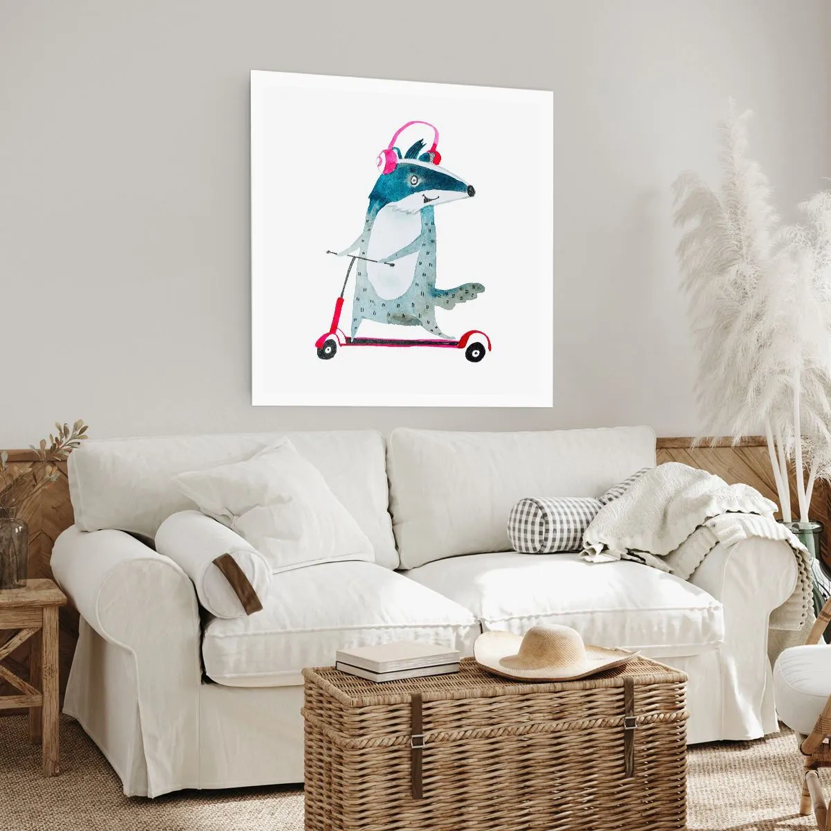 Plakát - Jezevčí radosti - 50x50 cm